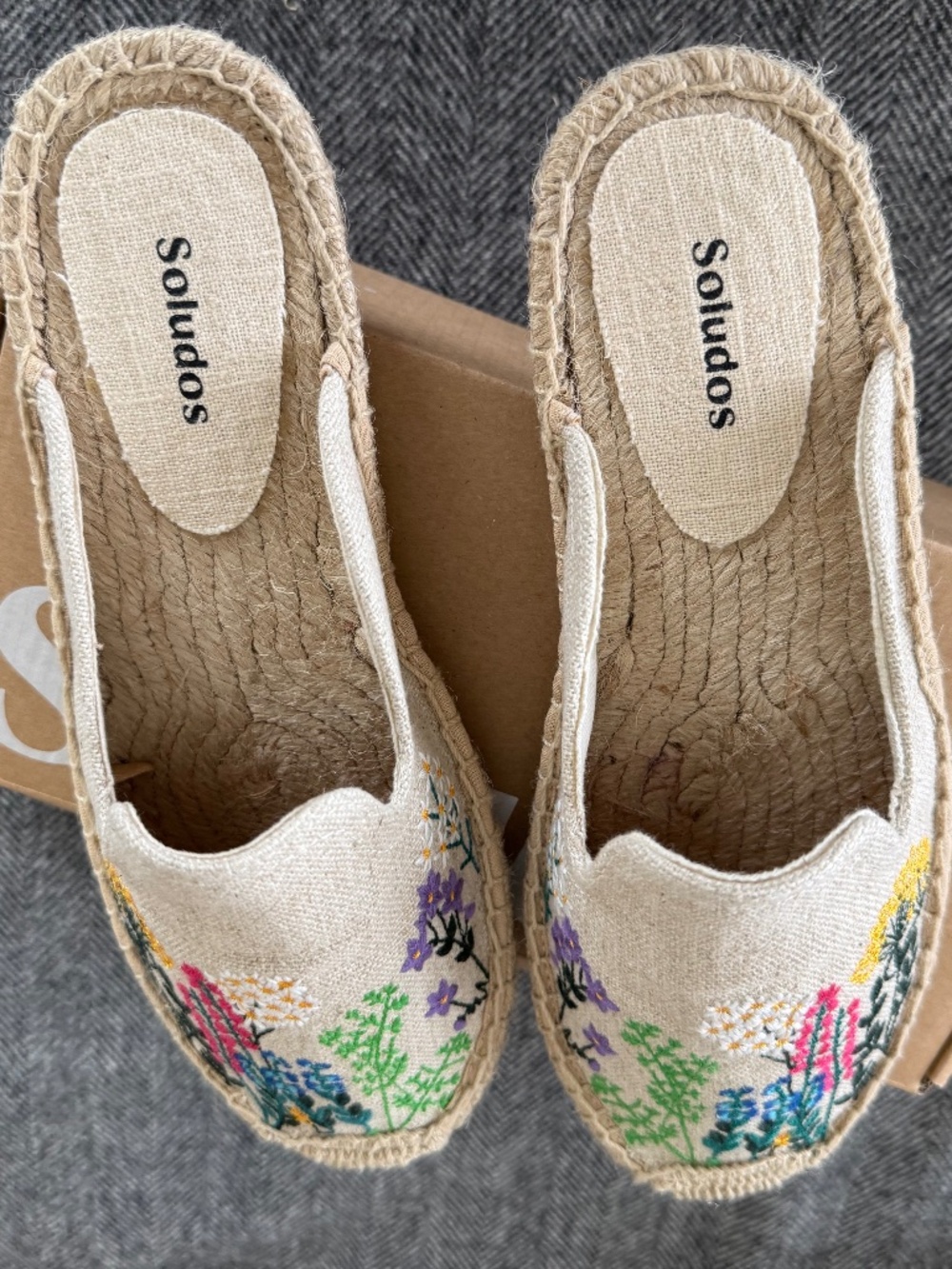 NWT SOLUDOS SMOKING MULE ESPADRILLES - Picture 9 of 11